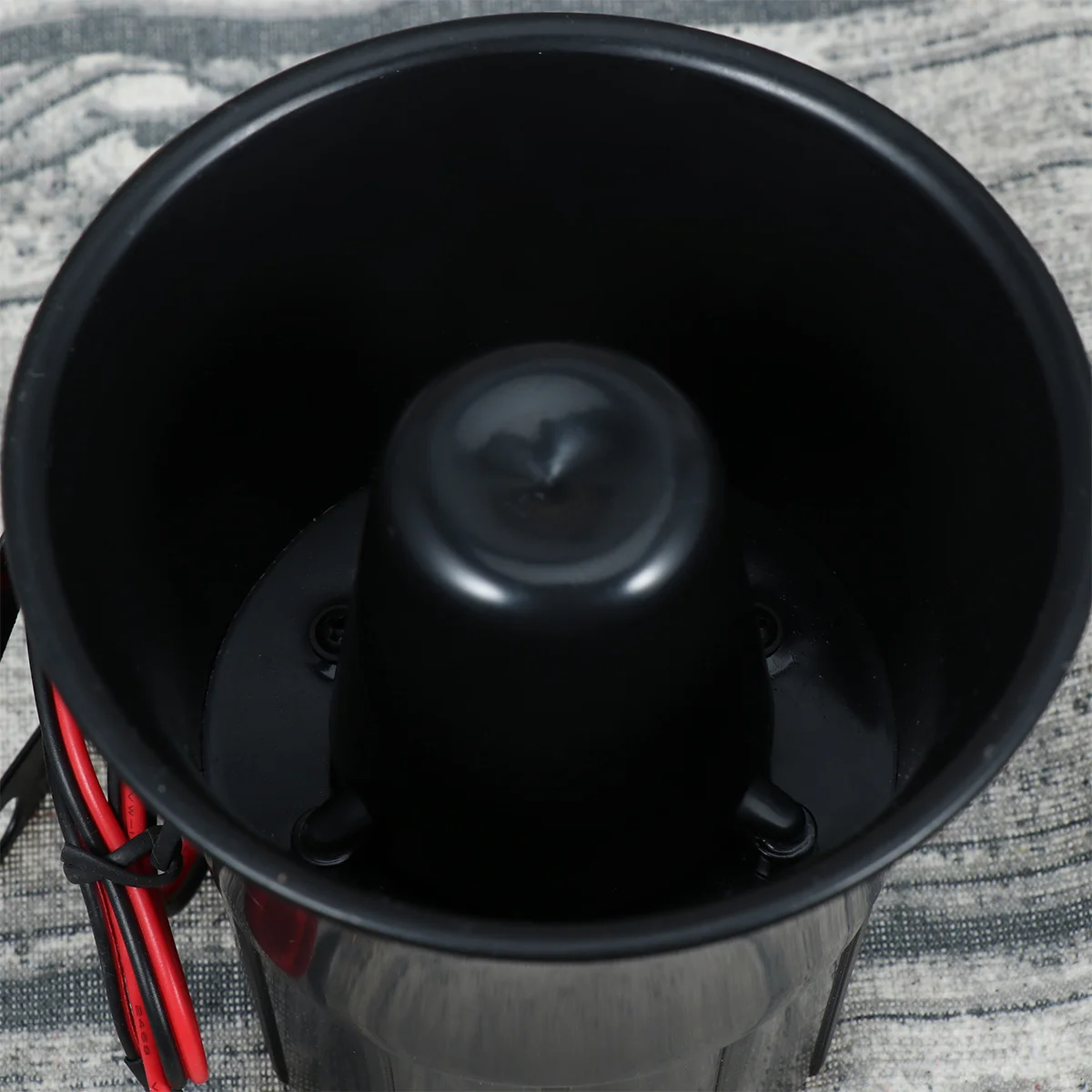 

12V Car Alarm Horn Motorcycle Warning Amplifier Trumpet Speaker Durable Lightweight Portable PA Microphone Assembly Clear Voice