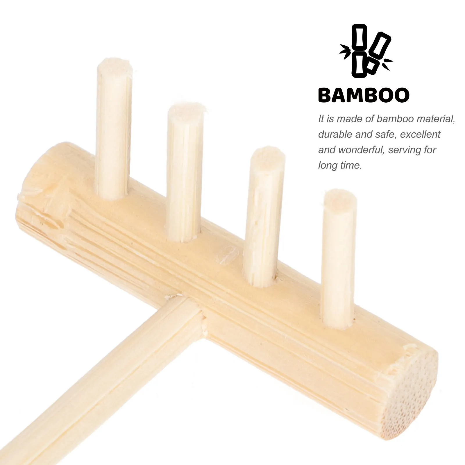 

3Pcs Bamboo Rakes Mini Sand Rake Crafts Desktop Meditation Rakes Creative Zen Table Adornments Practical Design