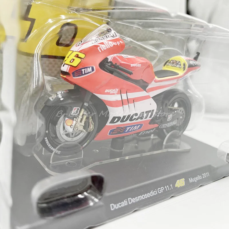 1:18 Diecast Motorcycle Model Toy Desmosedici GP 11.1 Mugello 2011 Replica For Collection