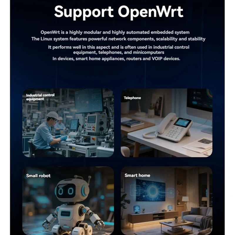 للوحة تطوير R2S 8GB RAM 8GB EMMC 8-Core RISC-V AI 2 TOPS CPU 2-LAN Port Support OpenWrt-ABVP #6