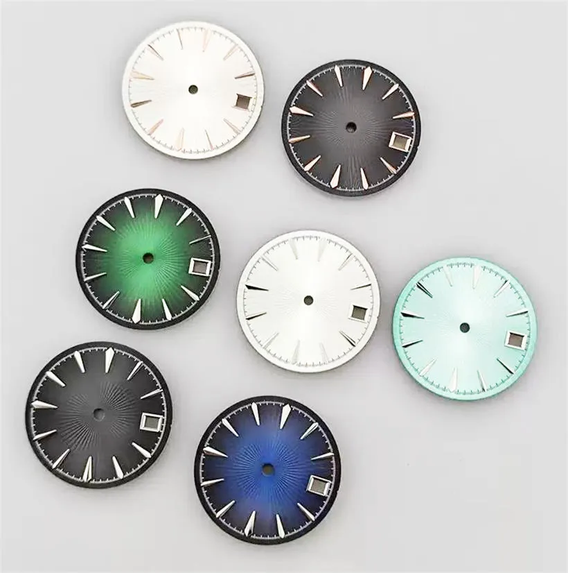 

29mm Watch Dial Cocktail Without Luminous Surface Suitable NH35 NH36 Mechanical Movement Single Calendar Dial Watch Accessories