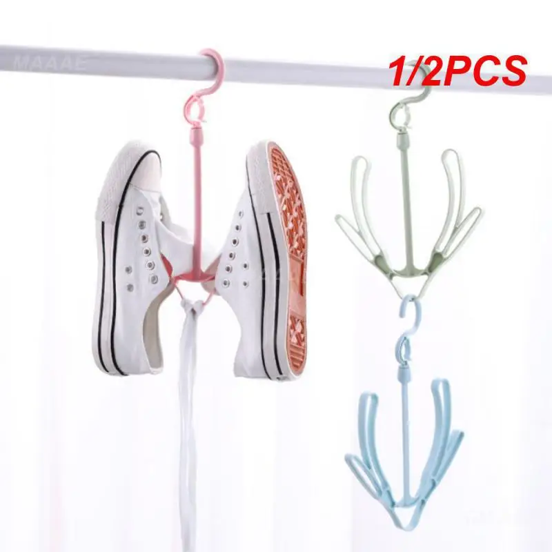 1/2PCS Shoe Rack Durable Convenient Practical Top-rated Sturdy Popular Balcony Shoe Rack Hanging Hook Shoe Storage Hanging Hook