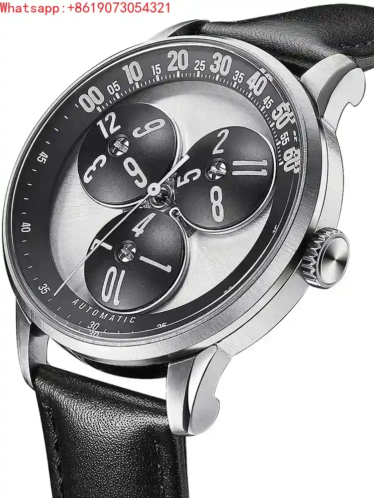 Grand Qin Empire Star Wheel Swiss Super Luminous Sapphire Stainless Steel Mechanical Watch Personalized Automatic Large Dial