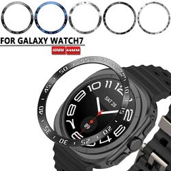 Bezel Ring For Samsung Galaxy Watch 7 40mm 44mm/ Ultra 47mm Metal Protecive Case Cover For Galaxy Watch7 Protector Shell