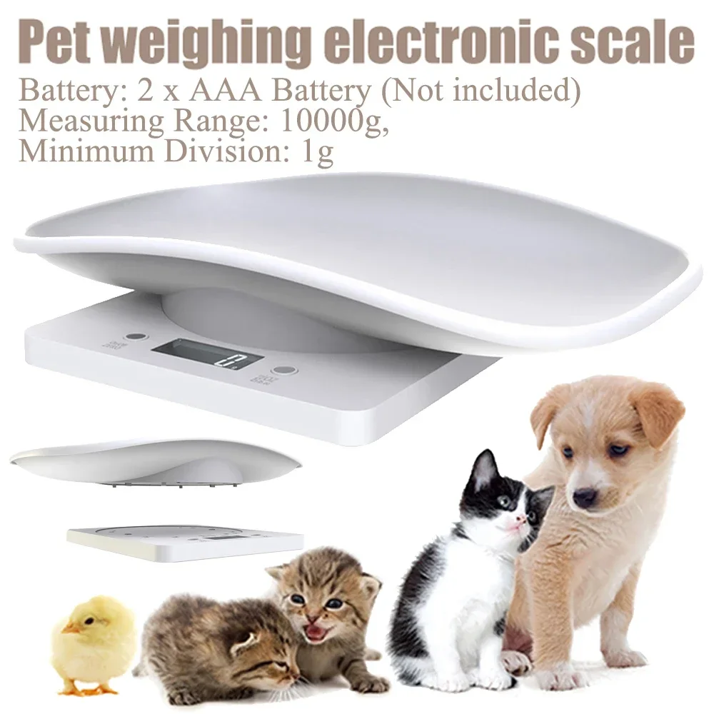 Animal Pet Weighing Scale Scale For Precision Digital Weight High Balance Puppy Baby Scale Dogs Gram Cats Electronic Tools