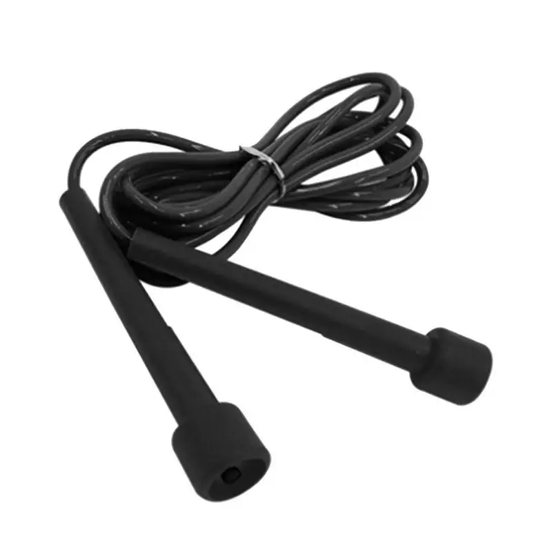 Jump Rope Rapid Speed Jumping Rope Skipping Rope Adjustable Sports Fitness Black Speed Jumping Rope Exercise Slim Body Fitness