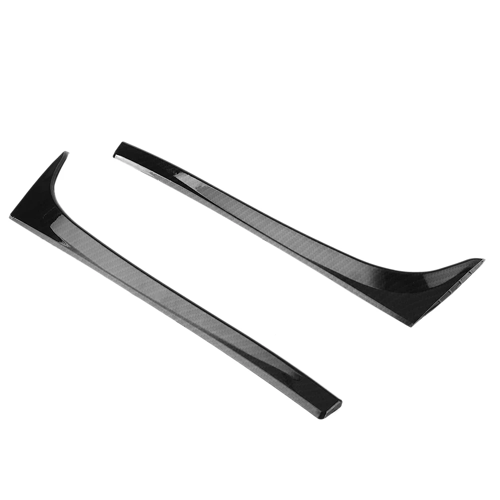 

1 Pair Rear Window Side Spoiler Canard Splitter Carbon Look for Golf 7 MK7 2014 2015 2016