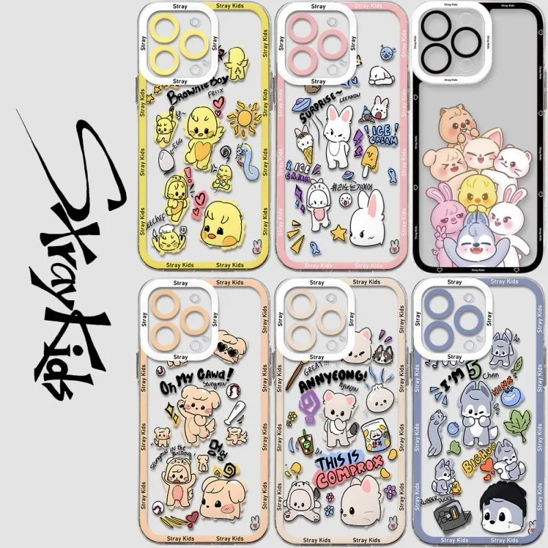 Cute Cartoon S-Stray K-Kids Phone Case For Infinix Hot 11S NFC 30i 20i 12i 30 20 9 Play 20S 12 Pro Tecno Pova 5 Pro POP 6 TPU