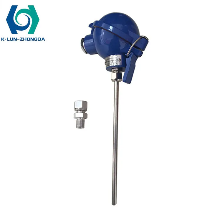 K-type Thermocouple Sensor Waterproof PT100 NTC Temperature Sensor Type K Thermocouple Temp Transmitter