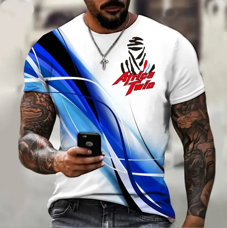 Geeignet für Honda Africa Twin CRF 1000L Adventure Sports T-Shirt Super Cycling Motorrad Offroad Racing Team Motorrad Cycli – Detail 2