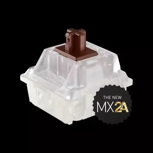 Imagen 2 del producto Cherry MX2A interruptor Teclado mecánico interruptores táctiles lineales personalizados 3 pines RGB azul rojo marrón plateado interruptor lubricado Gamer