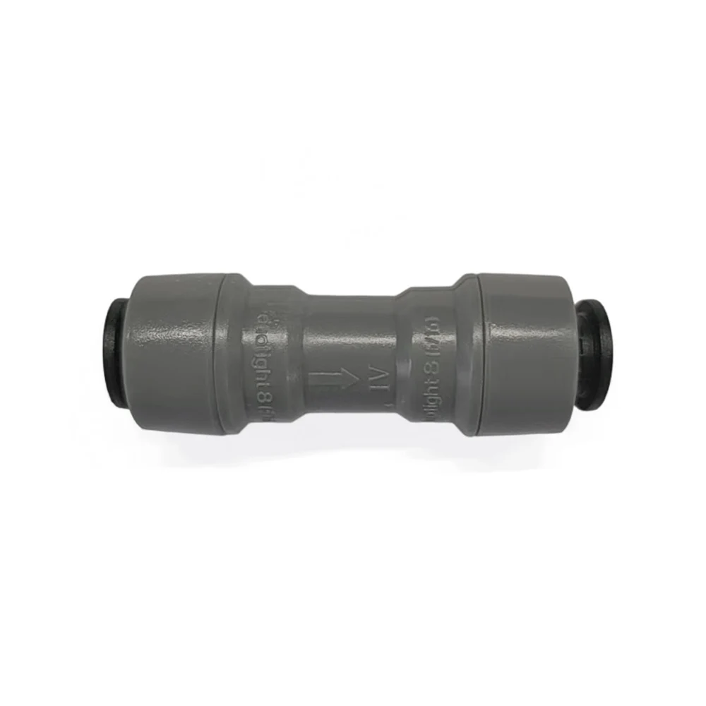 Kegland DUOTIGHT - 8MM(5/16) X ONE WAY CHECK VALVE/NON-RETURN plastic quick connector beer tube push-in fittings  joints pushfit