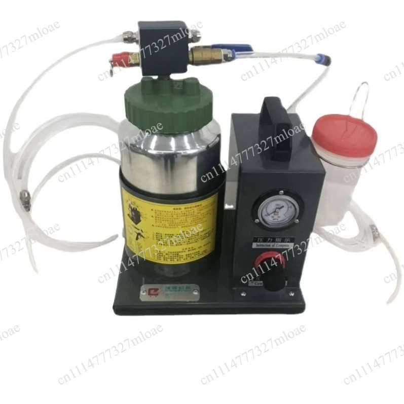 Shoe wrapping glue brush machine Automatic pneumatic double head glue filling machine