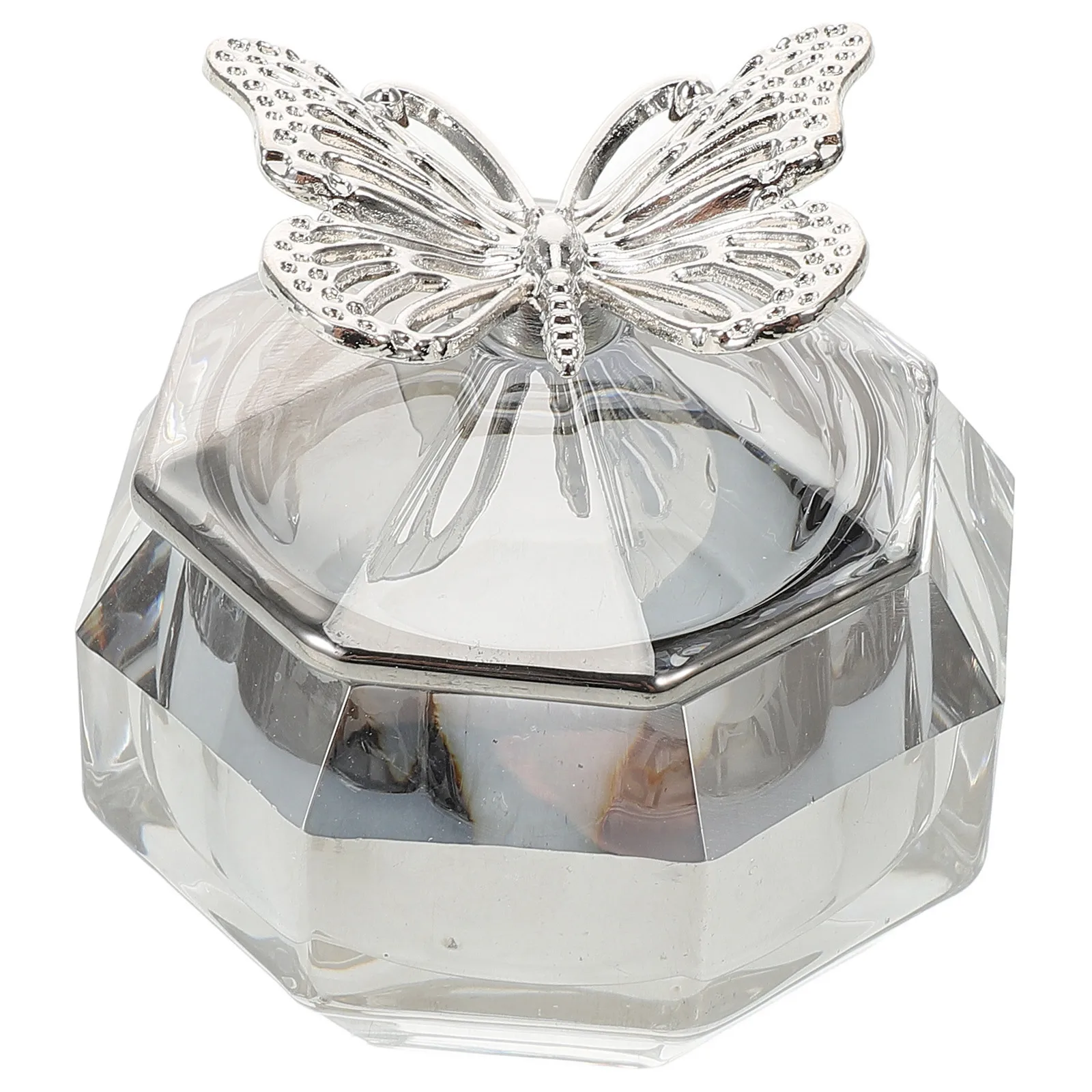 ガラス製ネイルカップ 小型 安定性のある交換可能なネイルディッシュ マニキュア用 アクリルパウダー 液体混合用 蓋付きガラスボウル ネイルディッシュ