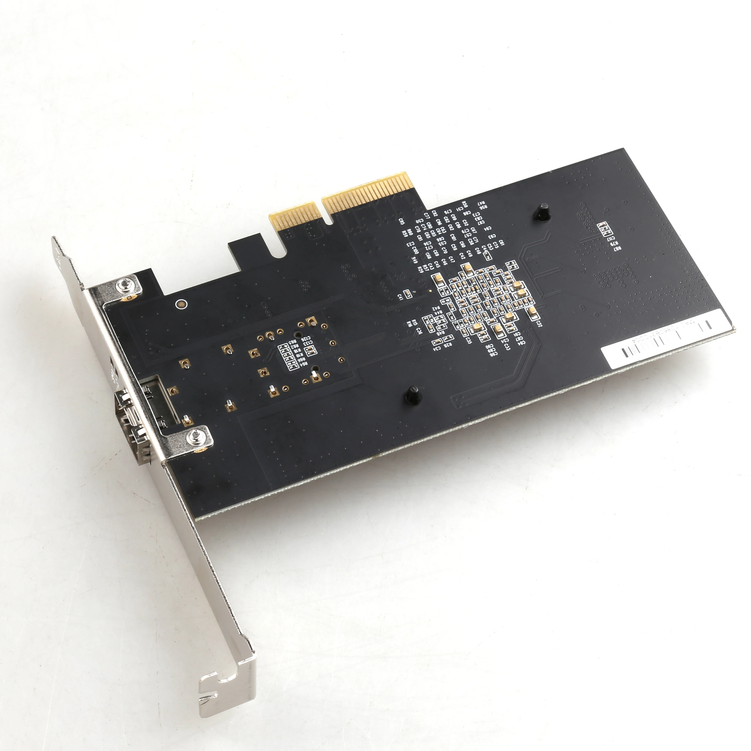 1포트 10G 오픈 SFP 네트워크 어댑터 PCIe X4 카드 PCIe4X 10G 단일 포트 랜 카드 인텔/82599EN/X520