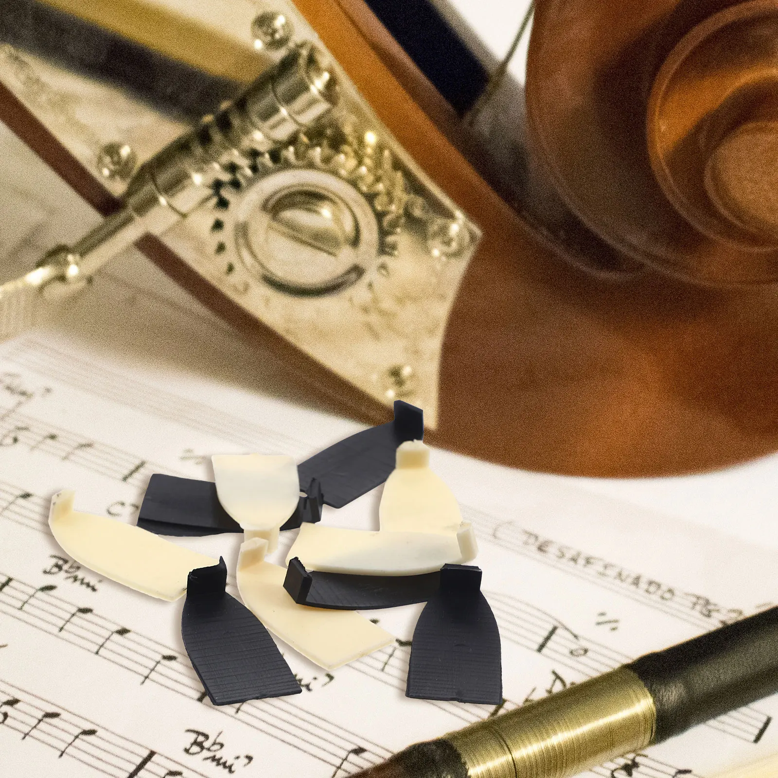 

10 Pcs Bow Accessories Violin Parts Cushion Musical Instrument Bows Fittings and Stringed Instruments