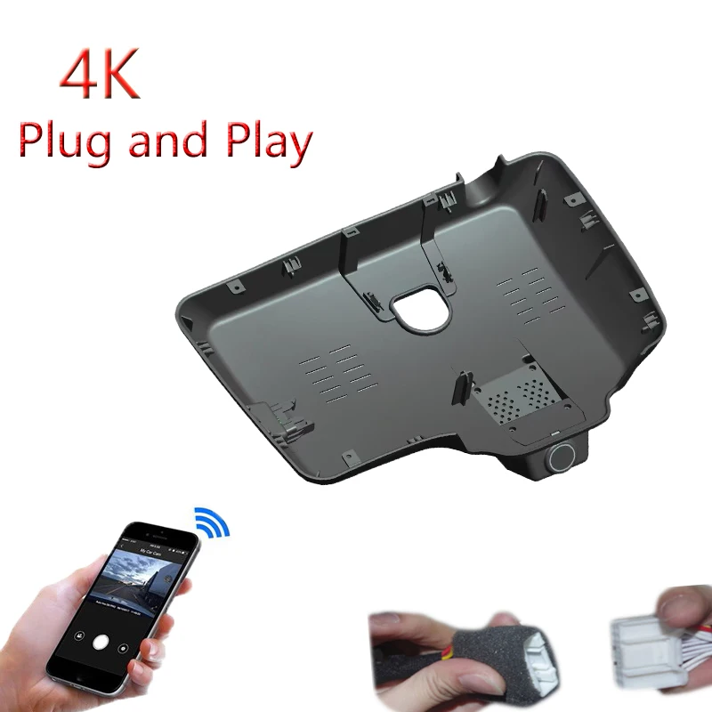 4K Plug And Play For Great Wall Tank 400 500 2023 2024 2025 2026 Car Wifi DVR Video Recorder Dash Camera Dashcam