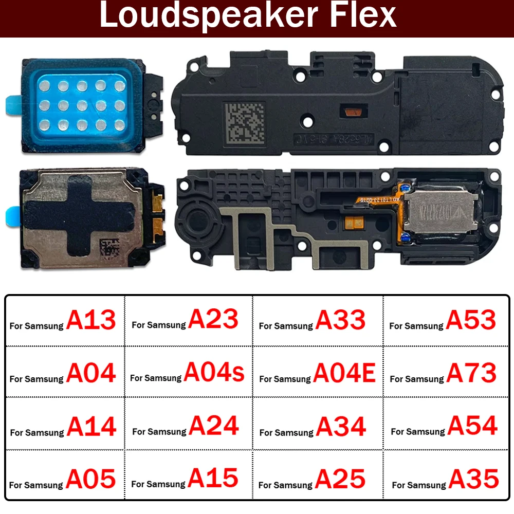 

Громкий динамик, зуммер, звонок, гибкий кабель для Samsung A04 A04s A05 A15 A25 A13 A23 A33 A53 A73 A14 A24 A34 A54 4G 5G