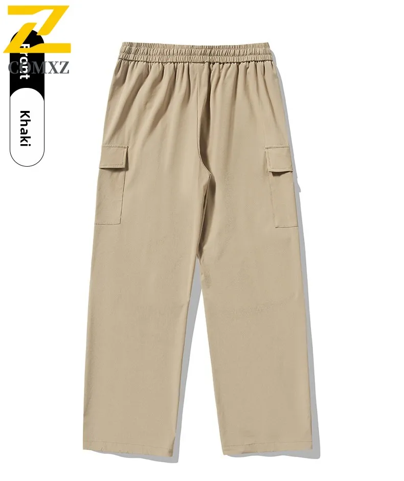 

EiAO Men's Summer Quick-Dry Pants Outdoor Lightweight Stretch UPF50+ Water-Resistant Windproof Hiking Workwear Sports Leisure