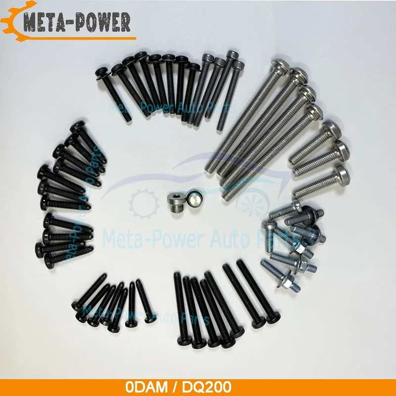 

1~2Sets 0AM 0CW DQ200 Automatic Transmission Screws Repair Kit For VW AUDI SKODA SEAT OAM DSG Car Accessories Full Set