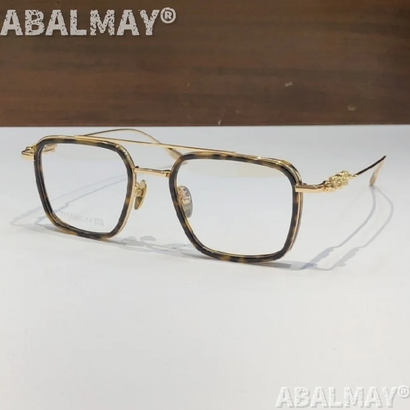 Top Quality Designer Optical Glasses for Men and Women 8158 SIZE 51-18-150 Titanium Luxury Business Prescription spectacle frame