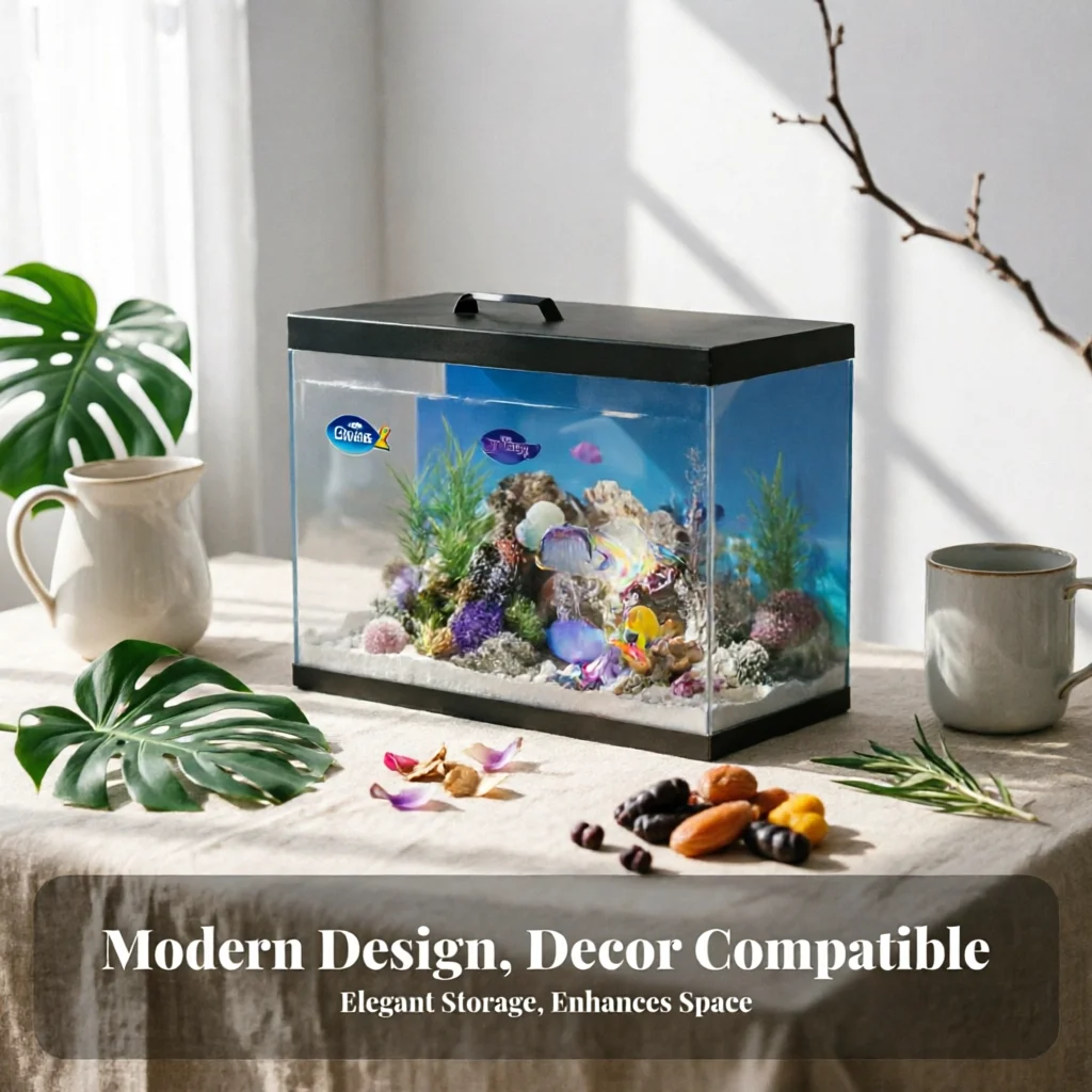 aquatic display and Plant Stand twofoldPurpose Display Rack sturdyDuty Space-Saving for Fish Keepers, Bedroom