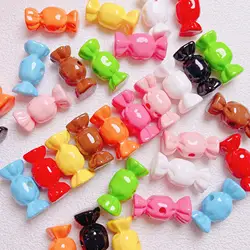 10pcs/lot 15x31mm Candy Shaped Big Hole Acrylic Beads For Jewelry Making Needlework DIY Bracelet Necklace Handmade Accessories