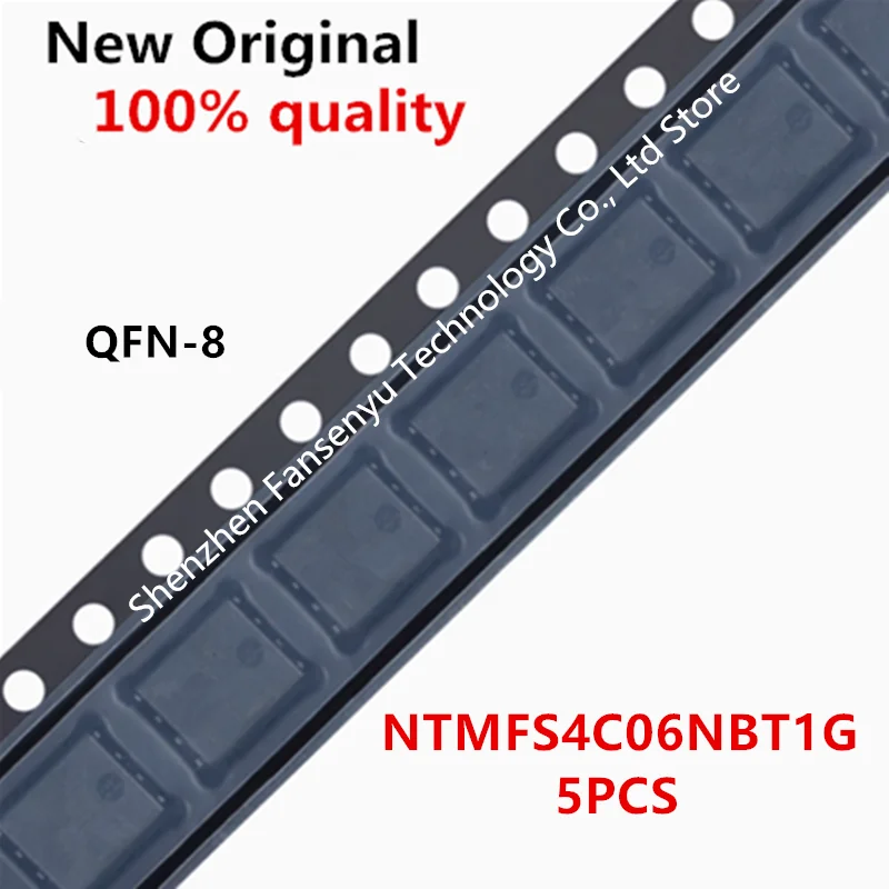 

(5piece)100% New NTMFS4C06NBT1G 4C06B QFN-8 Chipset