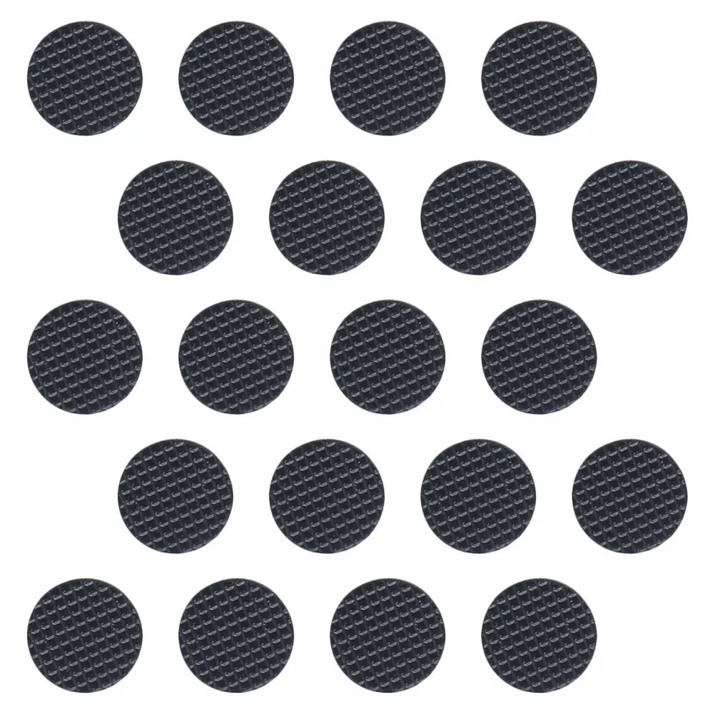 

20Pcs Guitar Pick Grips with Textured Surface Premium Rubber Non-Slip Grip for Enhanced Control Black Rubber Guitar Pick Grips