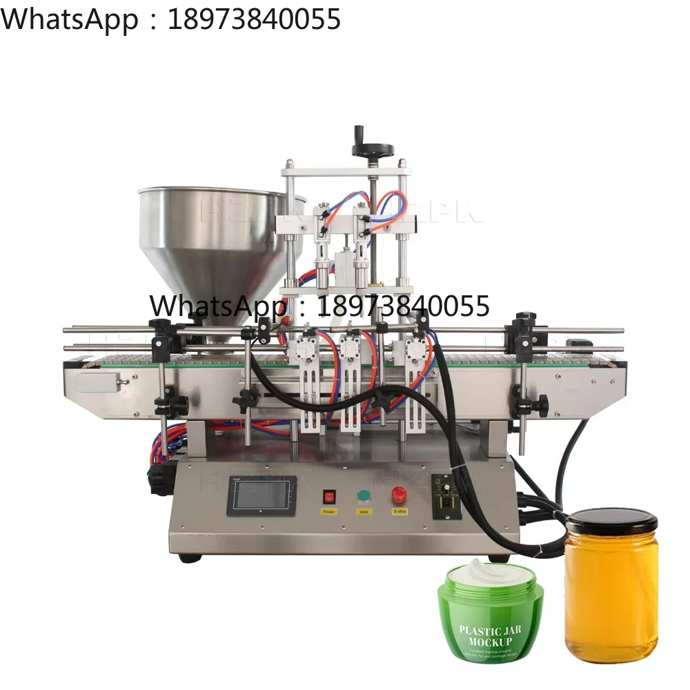 لوشن أوتوماتيكي من هرتز بي ك، شامبو كريم التجميل، البلاستيك السائل، ماكينة تعبئة وتغليف زيت العسل