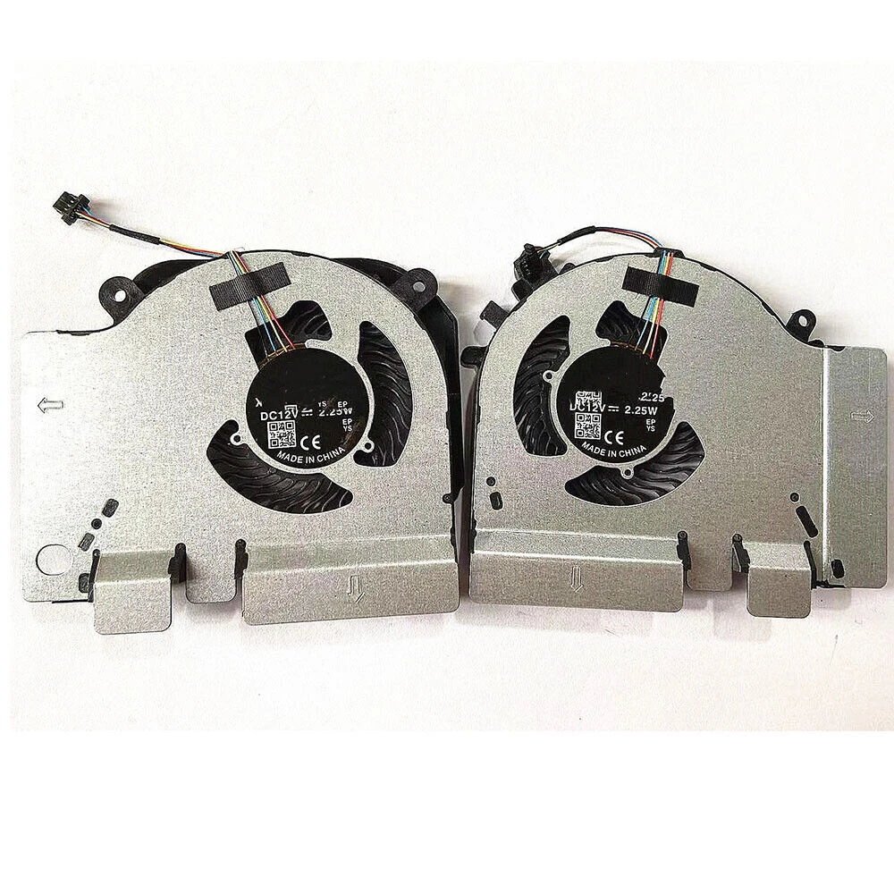 

2pcs/Set CPU+GPU Cooling Fan 12V For Xiaomi MI 15.6 Game 171502-AA AO AD AB AQ AK AM AN GTX1060 RTX2060 EG75071S1-C010-S9A C020