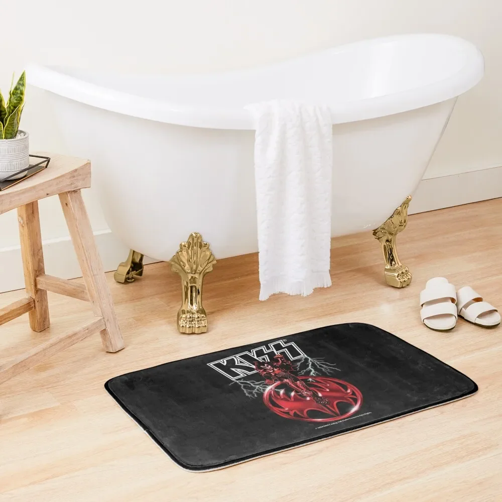 

Kiss band - Demon Bath Mat Bathroom Accessory Bath Room Acessories Bathroom Shower Curtain Things For Bathroom Mat