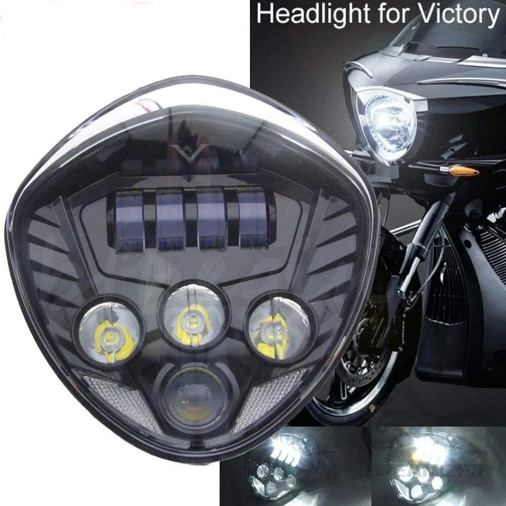 

Universal Motorcycle LED Headlights For Motorcycle JEEP Wrangler JK Harley Touring Classic Electra Road King Yamaha Headlight