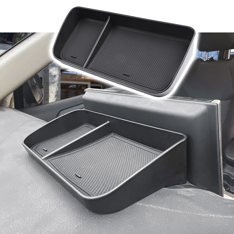 

For Toyota RAV4 2019 2020 2021 2022 2023 Dashboard Storage Box Center Console Hidden Tray Behind Screen Accessories Organizer