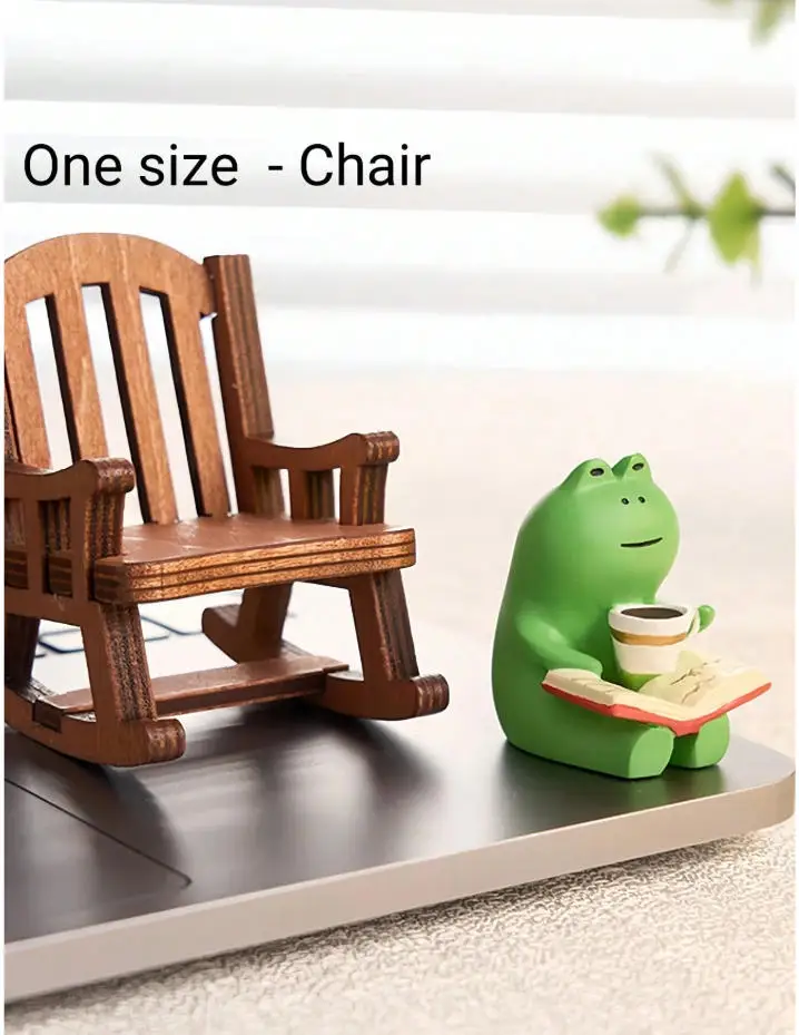 2PCS/Set Gentle Warm And Relaxing Daily Sweet Frog Decoration For Home Decoration, Bedroom, Office And Living Room Decoration, A