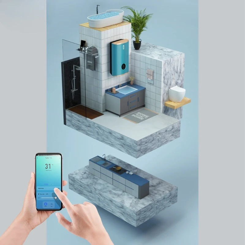 Vertical water storage tank heater shower instantaneous 25L hot heater instantaneous electric shower water heater