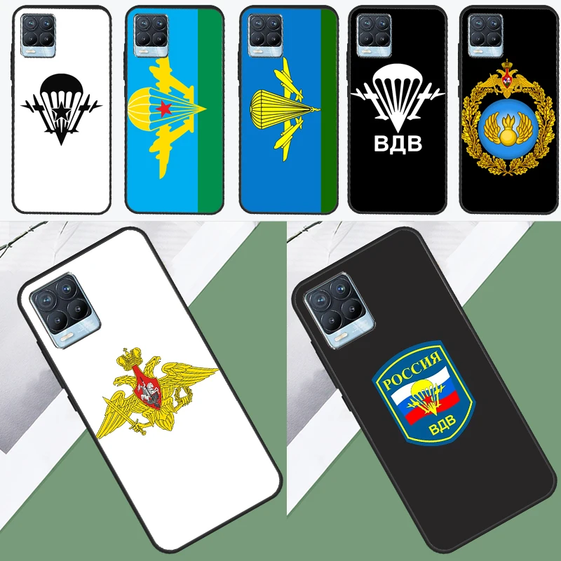 Russia Airborne Case For Realme 10 9 11 Pro Plus GT Neo 5 2T 3T C11 C15 C21Y C25s C30 C31 C33 C35 C55 Cover