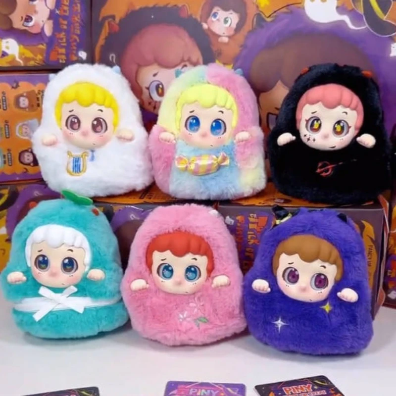 

Пиньитный трюк или жизнь Пиньивая серия Слепая коробка Пиньитные загадочные коробки Тема Хэллоуина Милая кукла Креативные подарки Плюшевый модный игровой орнамент