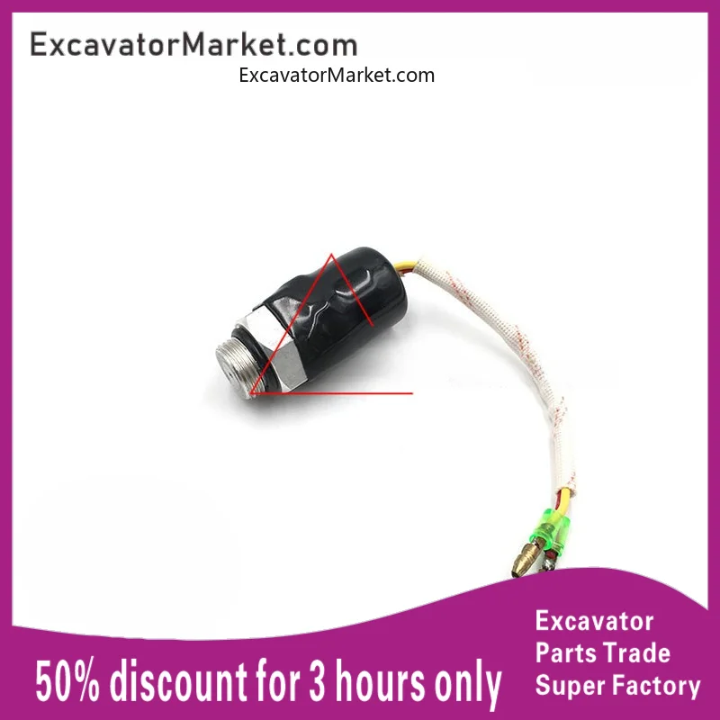 Excavator Spare XCMG excavator xe335 hydraulic oil sensor pressure switch hydraulic pump sensor excavator accessories