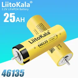 1-8PCS LiitoKala 3.2V 25Ah Lifepo4 Battery Pack Solar Energy System for Boats and RV Golf Cart Tax-free in the US and EU