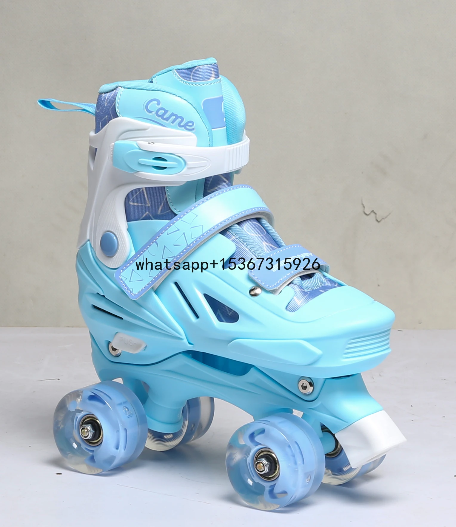 

EACH Flashing Roller Wholesale Patines 4 Ruedas Roller Skates Skating Shoes Adjustable Skates For Children