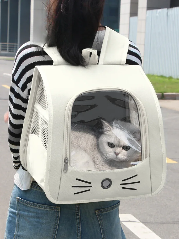 

Go out portable pet backpack dog go out