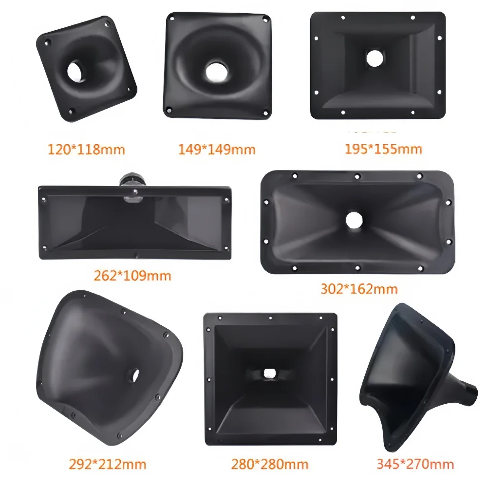 Professional Stage Speaker New Multi Style Threaded Plastic High Frequency Horn Accessories