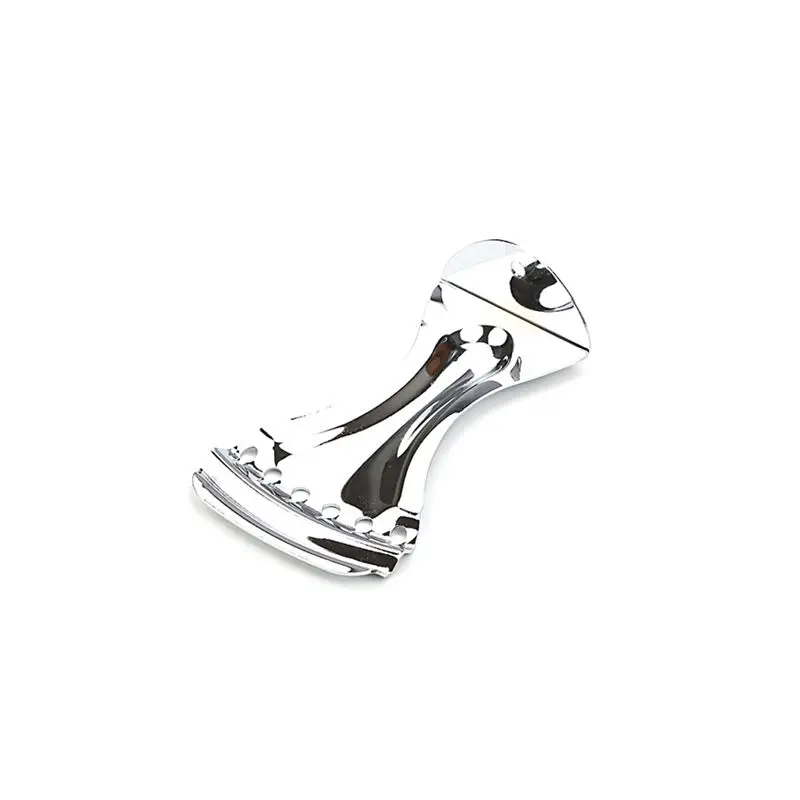 CGDS-Durable Tailpiece Tailpiece 6 String For Dobro Style For Resonator Guitar Chrome