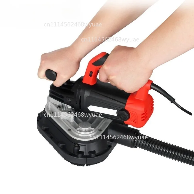Dust-Free Handheld Triple Head Grinder, for Concrete Wall & Cement Floor Polishing, Efficient