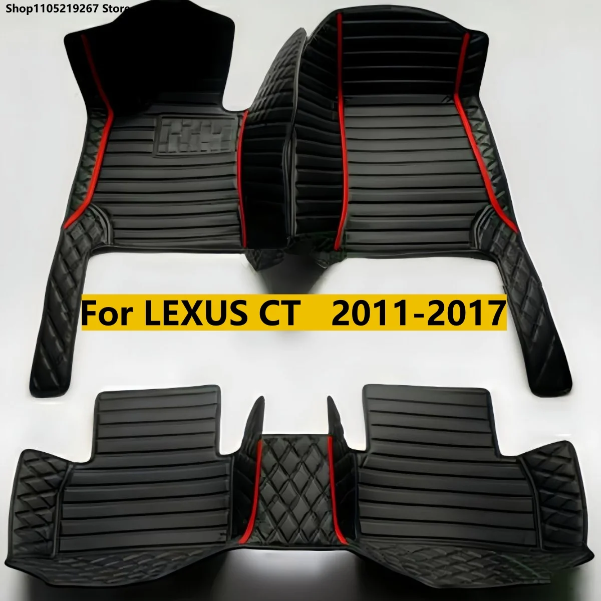 Car floor mats for LEXUS CT series 200h CT200h 2011 2012 2013 2014 2015 2016 2017 Custom auto foot Pads automobile carpet cover