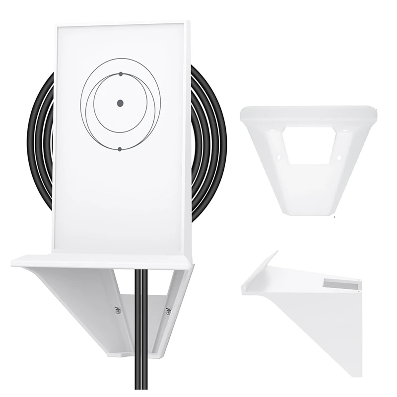 Starlink Gen 2 용 라우터 스탠드 벽 마운트 브래킷, 견고한 라우터 스탠드, 나사 장착 키트 포함