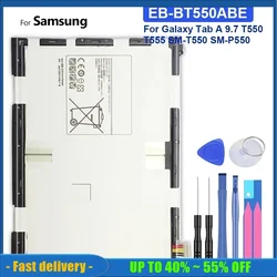 EB-BT550ABE 6000mAh Replacement Battery For Samsung Galaxy Tab A 9.7 T550 T555 SM-T550 SM-P550 SM-P351 High Quality Batteries