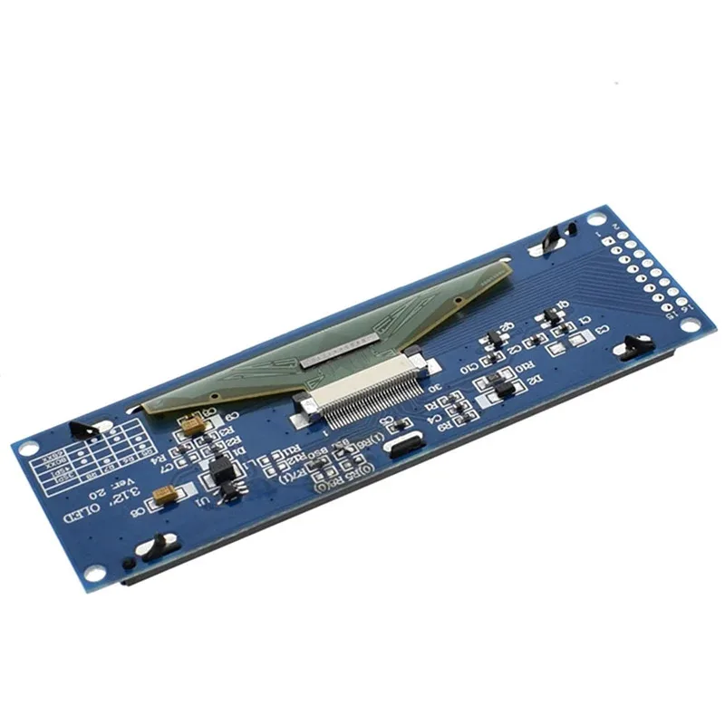 شاشة OLED 3.12 بوصة 3.12 بوصة 256X64 25664 SSD1322 وحدة عرض LCD للسائق موازية/SPI دبوس لحام لاردوينو/C51