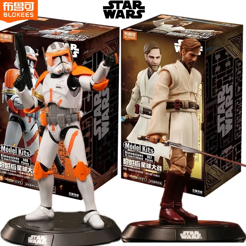 ブローキーズ-スター・ウォーズ-オビ＝ワン・ケノービ-アクションフィギュア-チャンピオンクラス-クローン・コマンダー・コーディ-コレクターズモデルキット-セット-組み立て式おもちゃ-ギフト